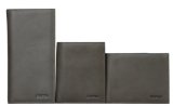 Grey Genuine Leather Purse Wallet