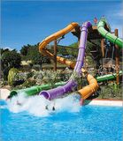 Outdoor Amusement Equipment Closed Slides