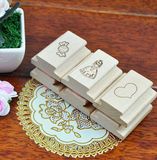 Custom Wooden Scrapbook Stamp for DIY Kits 598