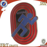Elegant Metal Handicraft Rectangular Garment Badge (fdbg0101W)