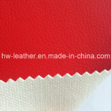 Red PU Leather for Bag, Luggage, Briefcase, Purse