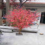 China Wholesale Artificial Peach Flower Tree for Decor (China manufacturers)