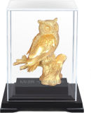 24k Gold Foil Statue - Owl (LHY-S-013)