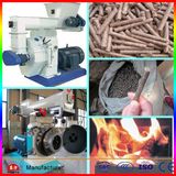 Widely Used 1t/H Ring Die Wood Pellet Machine