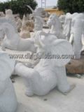 Granite Elephant Sculpture