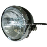 Honda CG125 Head Lamp (CDI Black Plastic Cover)