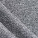 Linen-Like Polyester Oxford Woven Fabric
