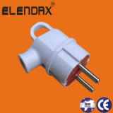 European Style 2 Pin Jack Power Plug with Earth (P8055)
