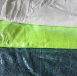 T/R Spandex Jersey Embroidery with 3mm All Over Sequin