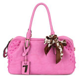 Elegant Stud and Hang Tag Lady Leather Handbags (MBNO032094)