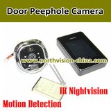 PIR Digital Peephole Video Doorbell with Night Vision, Video Recording