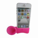 Portable Silicone Horn Stand Amplifier Speaker for iPhone 5 (SNY5549)