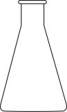 1121 Conical Flask with Narrow Mouth