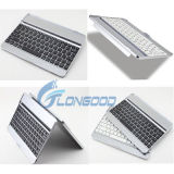 Metal Aluminum Bluetooth Wireless Keyboard Case for iPad Air 5