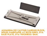 Aluminum Die Casting Sanding Block QY017A