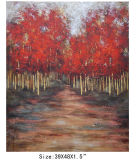 Maple Leaf Forest Romantic Oil Painting on Canvas Decoration (LH-700614)