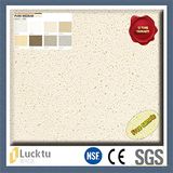 Small Grain Cream Big Slab Quartz Stone