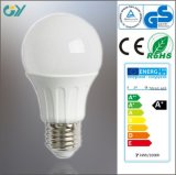 LED A60 7W 560lm E27 LED Bulb Light with CE RoHS SAA