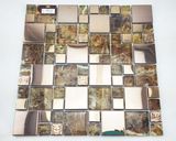 Metal Mosaic Tile for Home Decoration30*30cm