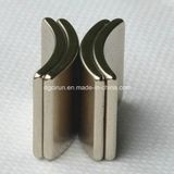 N42h Strong Arc Segment Sintered NdFeB Motor Magnet