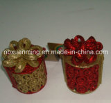 Christmas Gift Box with Glitter Xm-C-1016 Christmas Ornament