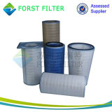 Forst PTFE Membrane Aluminum Coating Dry Air Cartridge Filter