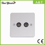 Your Best Choice! ! 2 Gang TV Socket Outlet