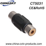 CCTV RCA Female Jack to RCA Jack Connector (CT5031)