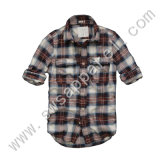 Custom Design Men's Fashion Casual Cotton Shirt