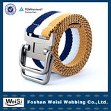 Double Buckles Canvas Belt