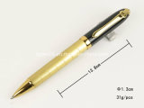 Gold Luxury Metal Twist Ball Pen with Custom Logo Tc-1105b