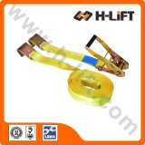 Ratchet Strap with Flat Hook / Cargo Lashing Strap with Flat Hook (2