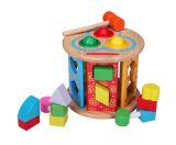 Wooden Wisdom Shaking Ball Game Education Toys