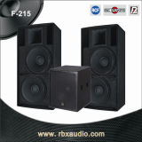 F-215 2-Way Portable Professional Active DJ Stage Speaker