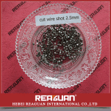 SAE Standard Carbon Steel Cut Wire Shot 2.5mm Abrasive for Surface Cleaning