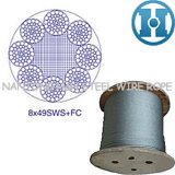 Line Contacted Steel Wire Rope (8X49SWS+FC)