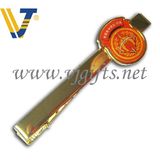 Printed Logo Gold Plating Tie Clip