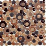 Core Round Glass Mosaic (T 1824)