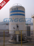 5m3.10m3-200m3 Cryogenic Liquid Oxygen Tank in Vertical Type
