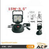 15W Portable Aluminum Housing LED Work Light for Offroad