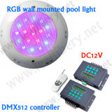 12V IP68 DMX RGB Swimming Pool Underwater LED Lights 54W, 18W, 12W