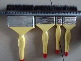 Different Color Tapered Polyester Rubber Handle Paint Brush