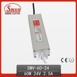 60W 24V 2.5A LED Driver Power Supply Waterproof IP67