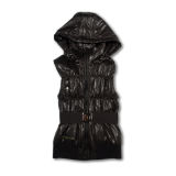 Girls Vest With Hood (E1253-01)