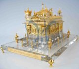 Golden Temple (Crystal And Gold Model) Large