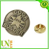 Nickel Plated Enamel Lapel Pin Badge (UM-3915)