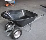 Double Wheel Wheel Barrow/Plastic Wheel Barrow