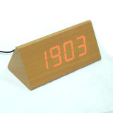 Wooden Alarm Clock (SW-599)