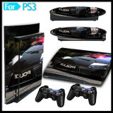 Sticker Skin for PS3 Super Slim Video Game Console and Wireless Controller