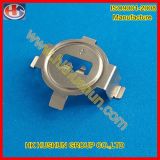 Button Battery Brass Contact Plate with Nickel Plating (HS-BA-007)